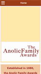 Mobile Screenshot of anolicfamilyaward.org